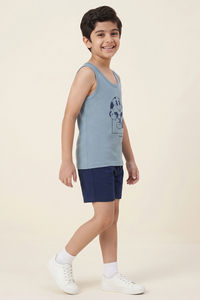 Lee Cooper Boys Printed Vest (Pack of 2) - Multicolor — thumbnail 9